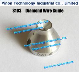 d=0.31mm Lower Wire Guide 87-3 type S103 3080991 edm Dies Guide 0.31 for AQ,A,EPOC,AQ535,AQ537 edm machine 0206113 wire guide S103 0200725