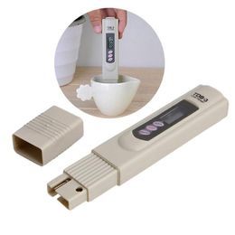 Digital TDS Metre Monitor TEMP PPM Tester Pen LCD Metres Stick Water Purity Monitors Mini Philtre Hydroponic Testers TDS-3 in paper boxSN1177