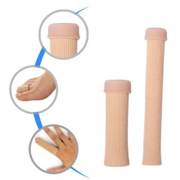 New Arrival Feet Finger Corrector Insoles Fabric Gel Silicone Tube Bunion Toe Separator Divider Protector LX2885