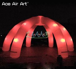 Giant Colorful Custom Outdoor spider tent Inflatable Event Station Tent Without Cover For Advertising/Events