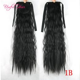 100g beauty Pony Tail Hairpieces Drawstring Ponytails comb ponytail curly blonde hair extension clip in hair extensions for black women