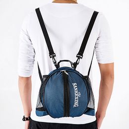 Portable Basketball Backpack Water Bottle Ball Pack Soccer Sports Bags Kids Football Kits Waterproof Volleyball Basketball Bag
