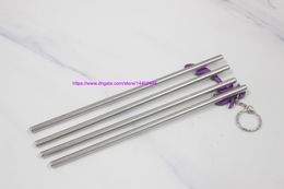 50pcs 20.5cm Straight Stainless Steel Straw Steel Drinking Straws 10g Reusable ECO Metal Drinking Straw Bar Drinks Party Stag