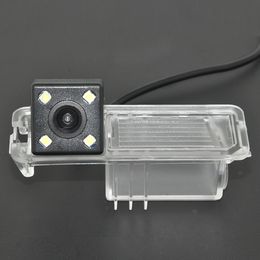 HD Car CCD 4 LED Night Vision Reverse Backup Parking Waterproof Rear View Camera For VW Polo V 6R Golf 6 VI Passat CC Magotan323k