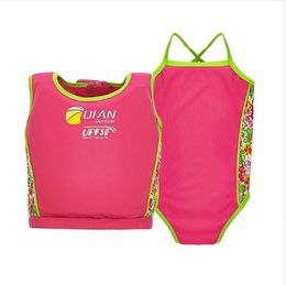 Sailingmate Girl Life Jacket for 3-6 Years Old Kids Life Vest to Learn Swimming Equipment Floating Clothes Large Buoyancy Vest
