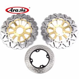 Arashi For HONDA CBR600F 1995 - 1998 CNC Front Brake Disc Rear Brake Disc Rotor Kits Motorcycle CBR600F CBR600 600F 1996 1997