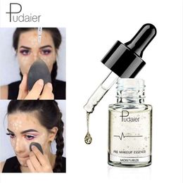 Pudaier Makeup Primer 24K Gold Elixir Ultra Moisturising Essential Oils For Face Lip Skin Oil-Control Brighten Base Primer