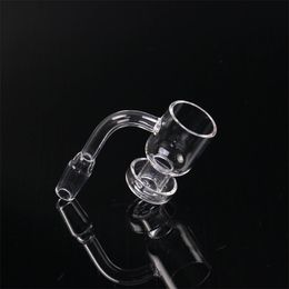 smoking pipes ST-848 Cap Shaped Bottom Quartz nail 10mm/14mm/19mm male female Domeless banger for Glass bongs dab rig