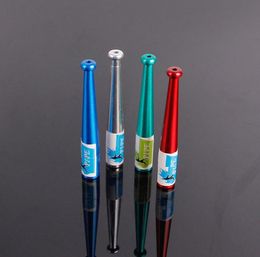 Metal smoke pipe, light plate, portable mini filter cigarette holder, cleaning and dismantling smoking set.