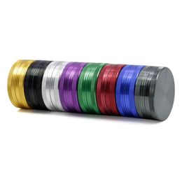 50MM Colourful Aluminium Alloy Mini Herb Grinder Spice Miller Crusher High Quality Beautiful More Colour Unique Design Smoking Pipe Accessories