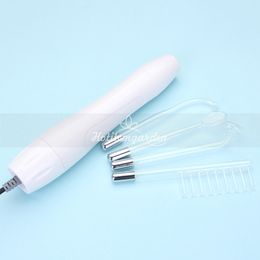 High Frequency Skin Rejuvenation Spot Removal Acne Treatment Wrinkle Remover Facial Care Portable Beauty face Machine 4 Glass Probes