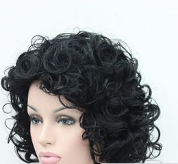Free shipping++++5color Sexy Ladies Girl wig medium curly hair Wigs @@@##>>>