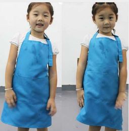 Beauty Children Kitchen Baking Painting Apron Baby Art Cooking Craft Bib New (No cap and sleeves)