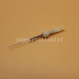 50Pcs Original 1 Prong Round Mosaic Needle Permanent Makeup Eyebrow Lip Tattoo Needles For BioTouch Mosaic Tattoo Machine