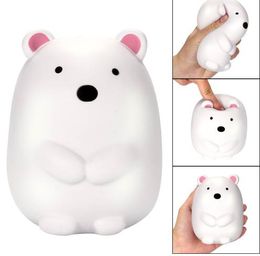 HIINST 12cm Jumbo Squishy Cute Polar Bear Cream Scented Squishies Slow Rising Charm Toy dropship p30 mar27