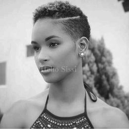 Pixie Cut Short Natural Hair Style Cuts 7a Brazilian Human Short Hair Bob Full Lace Wig With Baby Hair Wig For Black Women