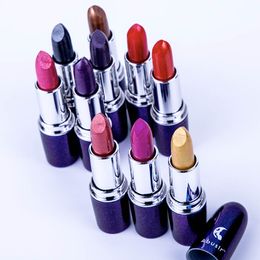 NEW Fashion makeup matte color metallic lipstick moisturizes dreamy aurora lip gloss lip glaze 02554 for DHL