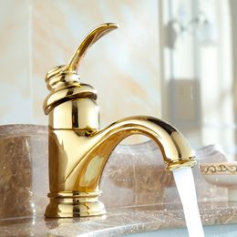Basin Faucets Antique Brass Bathroom Sink Faucets Single Handle Hot Cold Wash Mixer Water Tap WC Cock Torneira Banheiro ZLY-6636