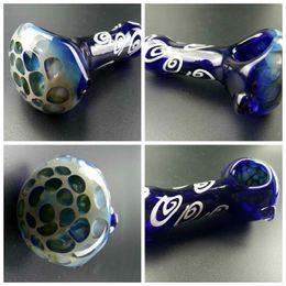 Colourful Mini Glass Smoking Pipe Hand Pipe Variety Patterns Handmade Great Product High Quality Decorate Beautiful Colour Unique Design DHL