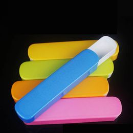 Portable Tableware Storage Box Colourful PP Plastic Cute Drawer Boxes Lunch Boxes Drinking Straw Pipe Storage Case QW7407