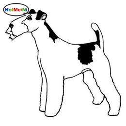 2 x JDM OEM Jack russel Heartbeat chiens autocollant sticker décalque 20 CM