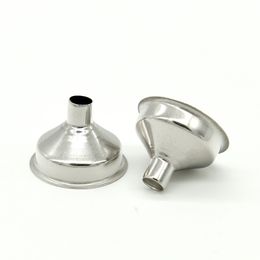 Stainless Steel Mini Funnels for Miniature Bottles, Essential Oil Bottles, Amber Bottles, Flasks, DIY Lipbalms, Cooking Spices Liquids, Homemade Make-Up Fillers