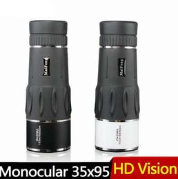 New 35X95 Hunting Monocular Zoom HD Telescope Travel High Power Magnification Quality Binoculars Bird Watching Monoculo Spyglass