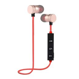Calls Music Earbuds Stereo Magnetic Sports Headphones Bluetooth Earphones Wireless Headset With Mic Sports Headphones 37Z6G