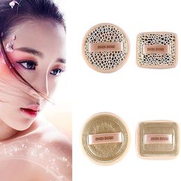 Professional soft sponge makeup facial Round Shaped cosmetic Dry puff make up toos for Beauty Girl Make-up