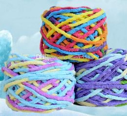 wholesale 100g/ball natural soft scarf cotton yarn thick yarn for knitting crochet baby knitting wool yarn thread