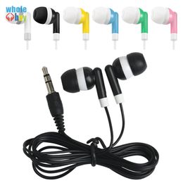 Cheapest New In-ear Headphones 3.5mm Earbud Earphone Earpod For MP3 Mp4 Mobile phone for gift Factory Price 300pcs/lot