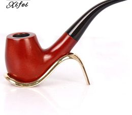 Handmade cigarette filter for men with classic red sandalwood pipes