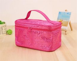 High Quality Women Travel Organizer Make up Bags beauty storage makeup cosmetic bags Extra Large Capacity DHL free shipping