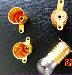 MIX 3kinds Brass E10 Lamp Bases @ Lamp Holders For Light Bulb Each kind 1000pcs