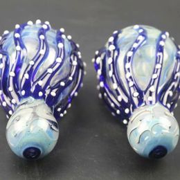 Animal Shape Colourful Glass Pipe Smoking Handmade Pretty Pattern Decorative Arts Innovative Design High Temperature Resistance