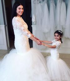 mermaid wedding dress for little girl