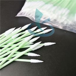 500pcs inkjet printer head cleaning stick foam tipped clean swab 70mm long/PCB board phone screen cleaning foam sponge wholesale