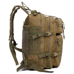 mochilas impermeáveis ​​do exército Desconto LJL 34L Tactical Assalto Pack Mochila Exército Exército Molle Impermeável Bug Out Bag Mestrado Pequeno Para Caminhadas Ao Ar Livre Caça Camping (KHA