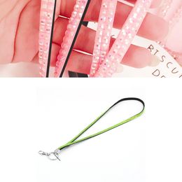 New Rhinestone Bling Crystal Custom Lanyard ID Badge Cell Phone and Key Holder Universal Lanyards Neck Lanyard Long Straps