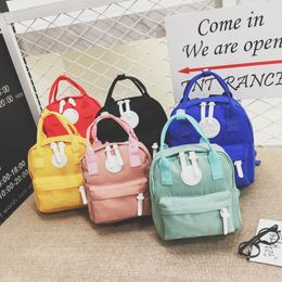 2018 Newest Mother And Kids Matching Bags High Quality Canvas Backpack Student School Bag For Teenagers Children Mochila Travel Bags