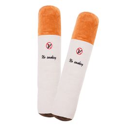 50cm Smoking cylindrical sleeping Cigarette plush pillow for Boyfriend birthday gift plush toy Creative deco LA050