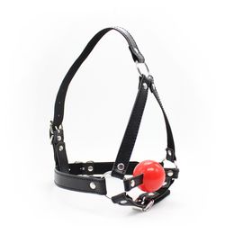 Open Mouth Gag Head Harness Mask Fetish Restraint Bondage Adult Game for Couples Flirting Sex Products Toy for Couples Women