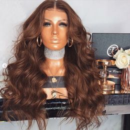 Wavy Lace Front Wig 150% 180% 250% Density Human Hair Wigs with Baby Hair Remy for Women Brazilian Honey Blonde Wig