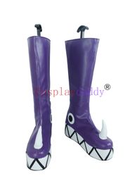 Star vs.the Forces of Evil Princess Star Butterfly Purple Cosplay Shoe Boot X002