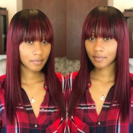 Discount Straight Brown Hair Red Ombre Straight Brown Hair Red