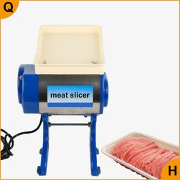 Qihang_top Food Processing Electric Meat Slicing Shredding Cutting Machine Portable Commercial Meat Cutter Slicers