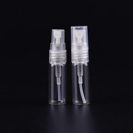 Mini 3ml Glass Spray Perfume Bottle Travel Glass Refillable Bottle Home Fragrances Essential Oils Diffusers LX1182