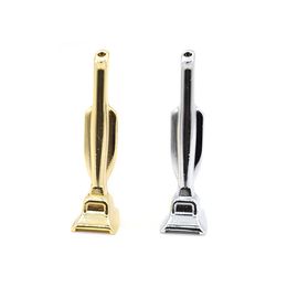cheap gold sliver Metal Trophy Shape Portable Smoking Pipes mini tobacco Pipes Snuff Hoover For Glass Bong
