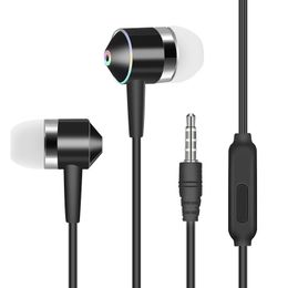 Universal In Ear earphone with MIC music for iphone Anddoid phone ipad with retail bag