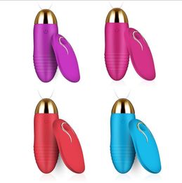 Wireless Vibrating Love Egg,Remote Control Bullets,10 Speeds Jump Eggs USB Rechargeable Sex Product Colours